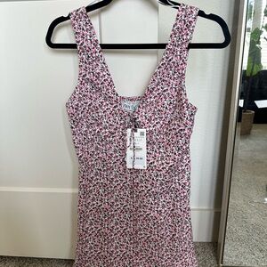 ZARA NWT floral dress size small